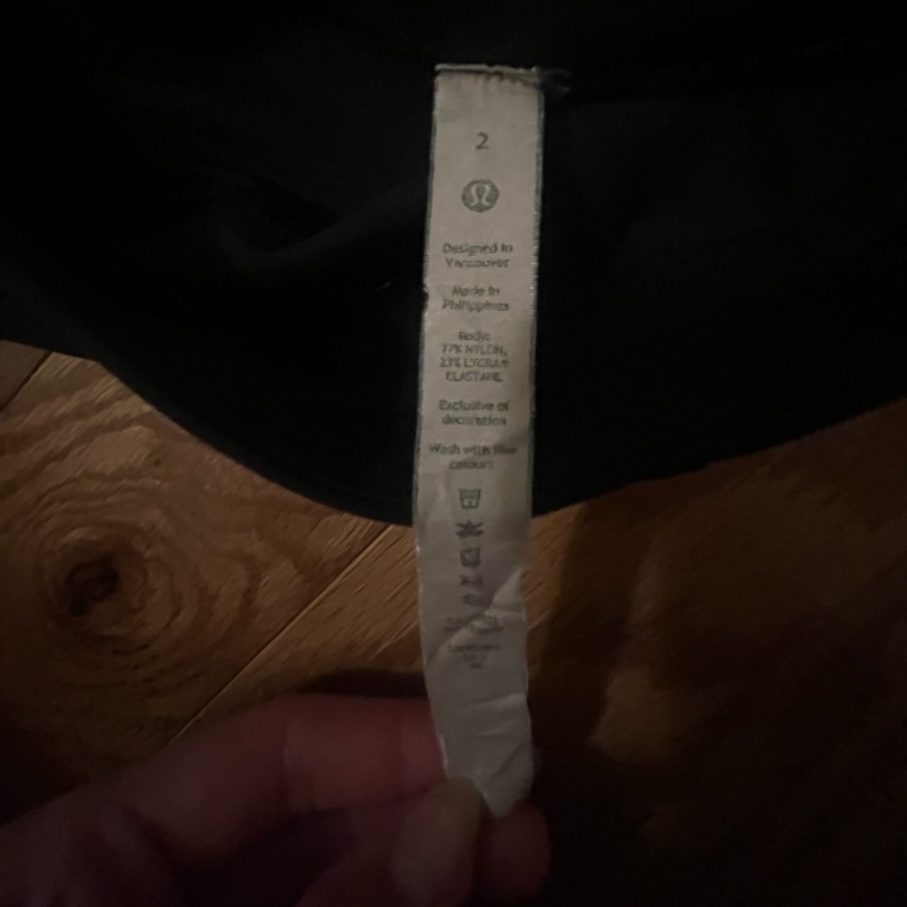 Lululemon Align High Rise With Pockets, Black